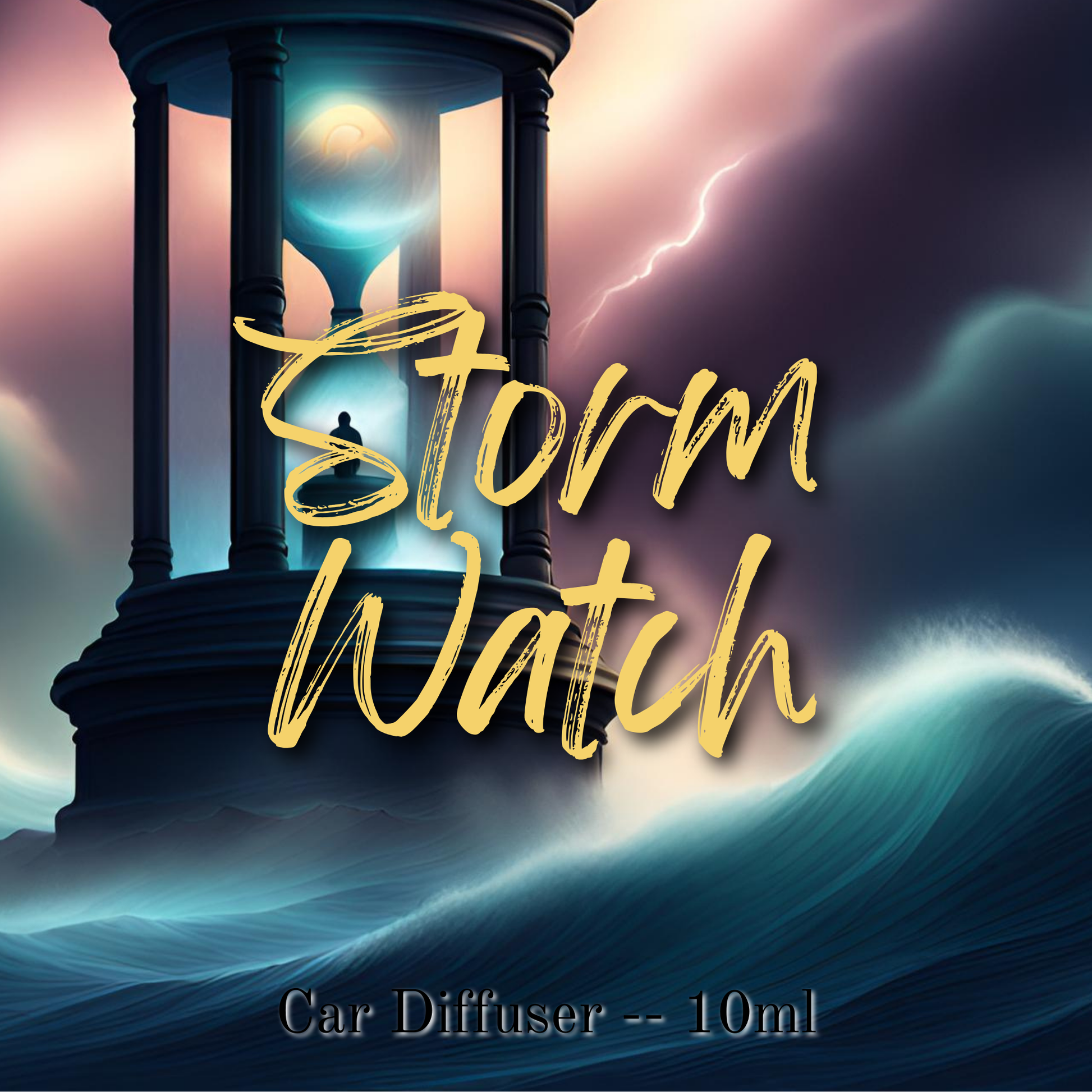 storm watch diffuser label