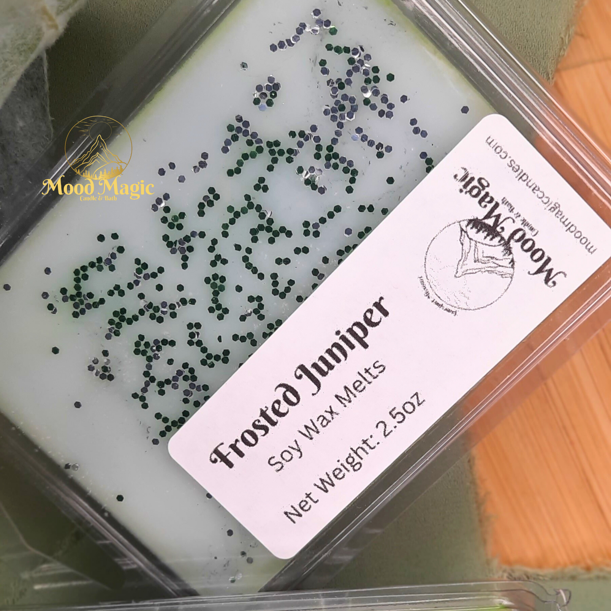 Frosted Juniper soy wax melts 2.5 ounces