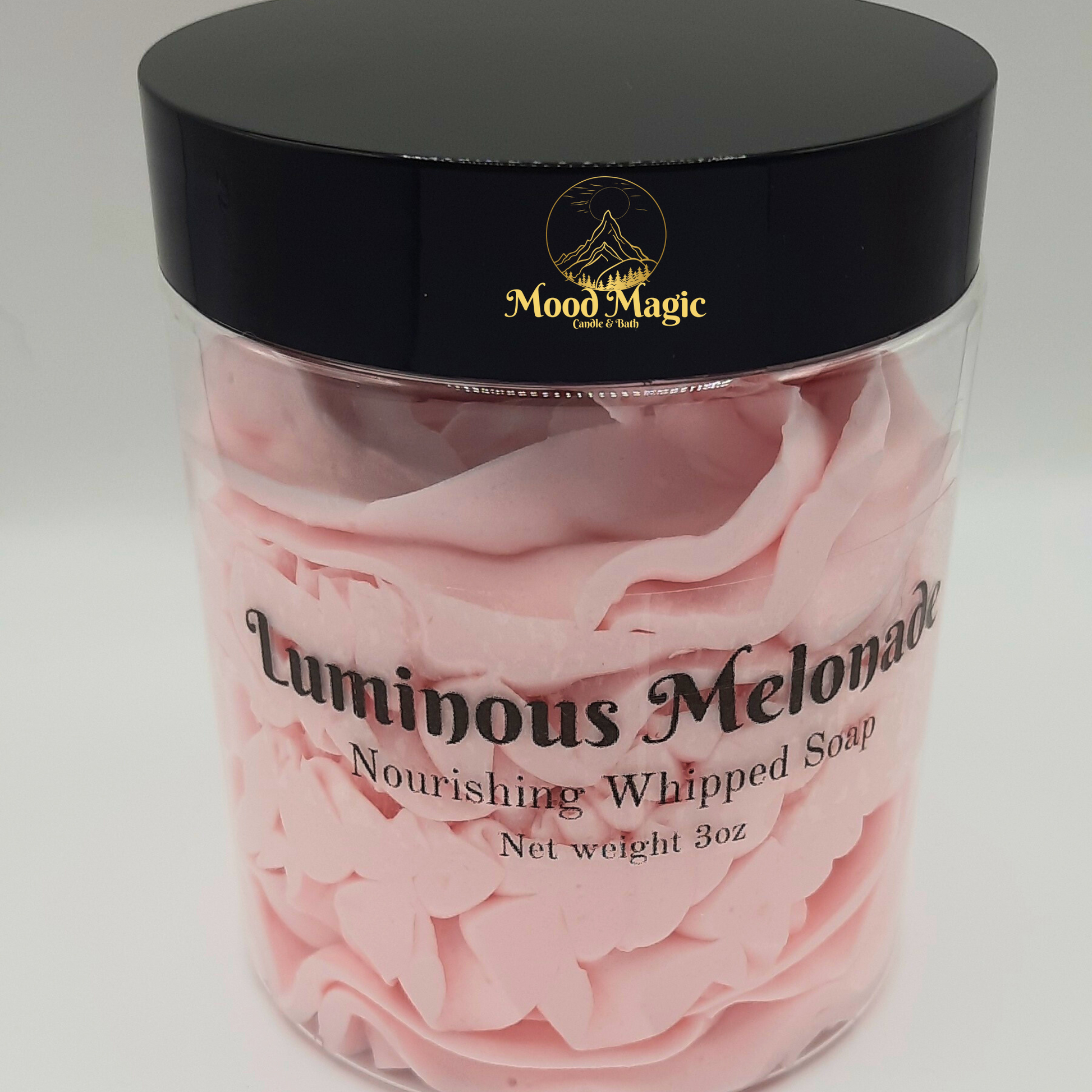 Luminous Melonade whipped soap. 