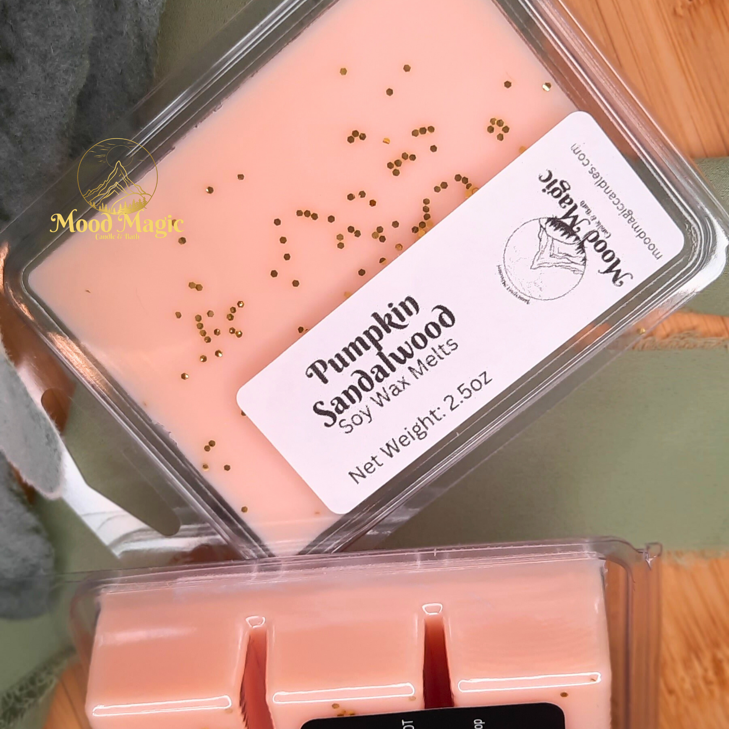 Pumpkin Sandalwood soy wax melts 2.5 ounces